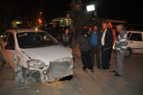  بالصور: إصابة طفيفة لسائق مركبة بحادث طرق في مدينة اللد